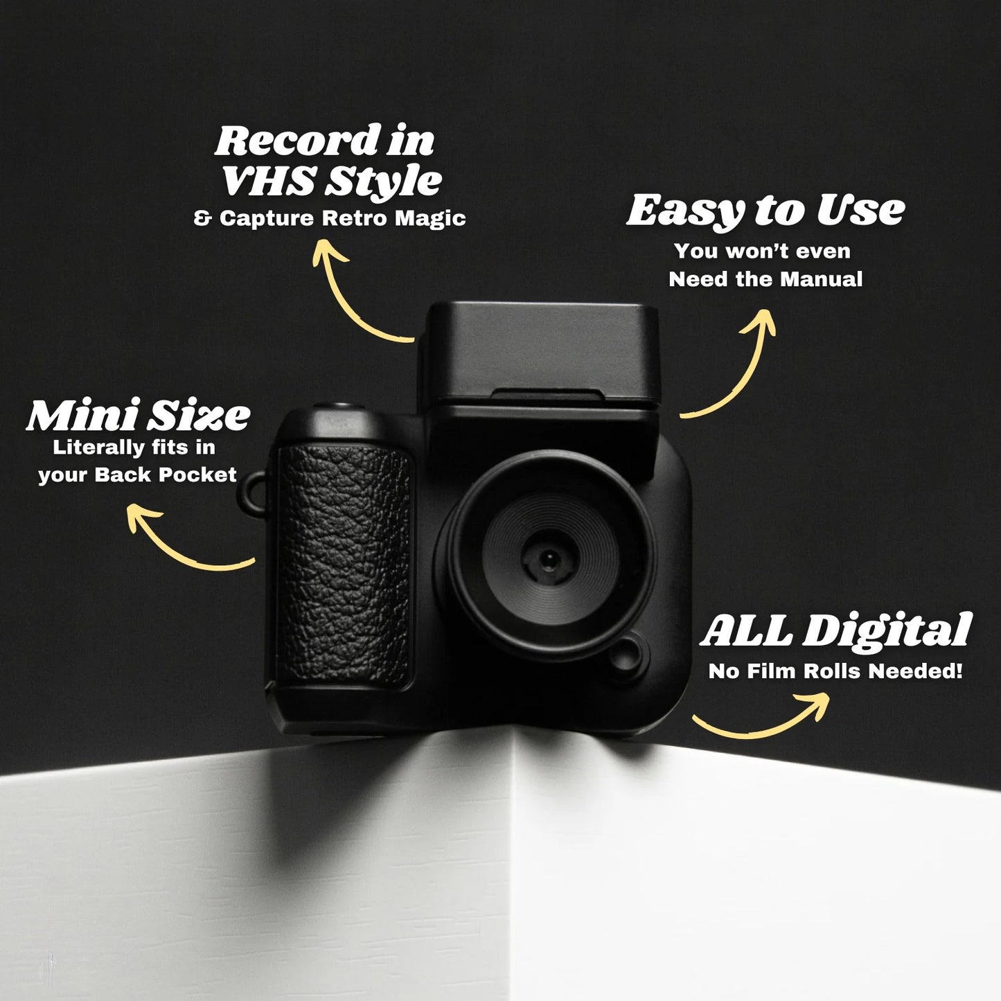 VintiCam™ Retro Keychain Camera